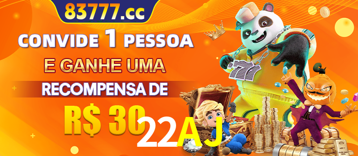 Banner institucional da 22AJ sobre parceria de marcas e criação de uma marca de excelência, apresentando os mascotes de jogos populares como o Fortune Tiger.