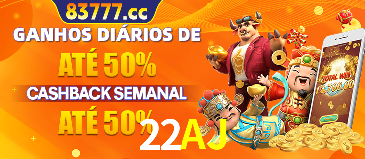 Anúncio de um membro ganhador do cassino 22AJ que ganhou R$2.193.486,00 jogando o slot PG Fortune Tiger, com os mascotes do jogo comemorando o prêmio.